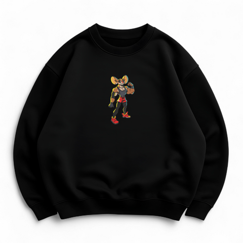 Mouse gym oversize sweatshirt 30.481.1 фото