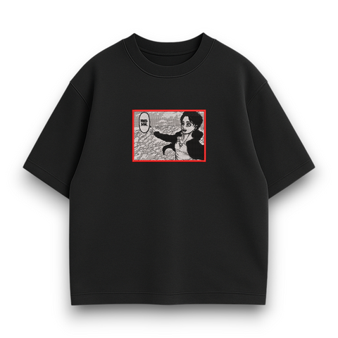 Eren Jaeger boxed v3 oversize t-shirt 31.085 фото