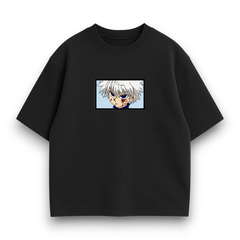 Killua boxed v2 oversize t-shirt, Black, XS