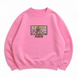 Doflamingo boxed oversize sweatshirt, Pink, S (warm)