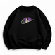 Swoosh Sasuke zmei oversize sweatshirt, Black, S (warm)