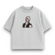 Ichigo Kurosaki oversize t-shirt, light gray, XS