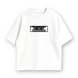Kisuke Urahara eyes boxed oversize t-shirt, White, XS