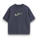 Swoosh Rock Lee oversize t-shirt, Dark gray, XS