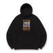 Wanted Luffy boxed oversize hoodie, Black, S (warm)