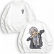 Haimia Senpai large embroidery oversize sweatshirt 31.728 фото