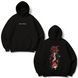 Itachi large embroidery oversize hoodie 30.1.1 фото