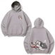 Shuna Tensuro large embroidery oversize hoodie 31.739 фото
