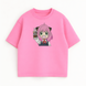 Anya Forger with vodka oversize t-shirt 30.882 фото