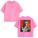 Roronoa Zoro boxed large embroidery oversize t-shirt 31.158 фото
