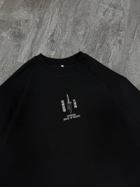 Toji Fushiguro BEHIND oversize t-shirt, Black, XS