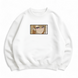 Marin Kitagawa boxed oversize sweatshirt, White, S (warm)