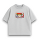 Luffy boxed text oversize t-shirt 31.12 фото