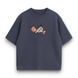 Sukuna boxed text oversize t-shirt 31.001 фото