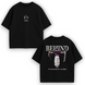 Toji Fushiguro BEHIND oversize t-shirt, Black, XS