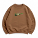 Swoosh Roronoa Zoro v6 oversize sweatshirt, Brown, S (warm)