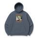 Wanted Roronoa Zoro boxed oversize hoodie, Gray, S (warm)