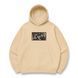 Toji Fushiguro boxed oversize hoodie, Beige, S (warm)
