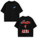 Akira large embroidery oversize t-shirt 31.37 фото