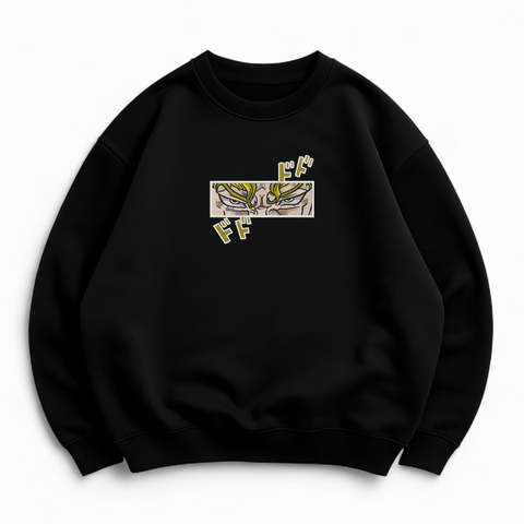 Dio Brando eyes boxed oversize sweatshirt 30.761.1 фото