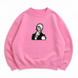 Ichigo Kurosaki oversize sweatshirt, Pink, S (warm)
