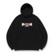 Tanjiro boxed oversize hoodie, Black, S (warm)