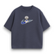 Swoosh Killua blue oversize t-shirt 31.099 фото