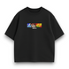 Tanjiro boxed v2 oversize t-shirt, Black, XS