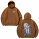 Haimia Senpai large embroidery oversize hoodie 31.727 фото