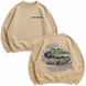 Drift large embroidery oversize sweatshirt 31.306 фото