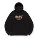 Mugiwara oversize hoodie, Black, S (warm)