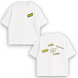 Navi v2 oversize t-shirt, White, XS