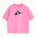 Swoosh Nezuko v2 oversize t-shirt, Pink, XS