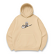 swoosh Sanemi Shinazugava oversize hoodie, Beige, S (warm)
