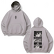 Berserk parts large embroidery oversize hoodie 31.290 фото