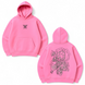 Luffy 5 gear large embroidery oversize hoodie 31.377 фото