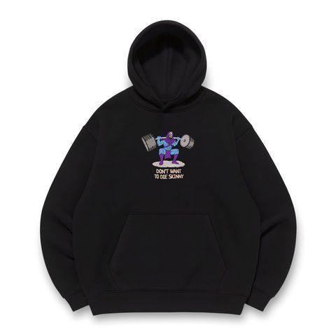 don't want to die skinny oversize hoodie 1.3.1 фото