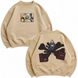 Satoru Gojo and Suguru Geto large embroidery oversize sweatshirt 31.659 фото