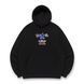 don't want to die skinny oversize hoodie, Black, S (warm)