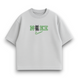 nk black Furia oversize t-shirt, light gray, XS