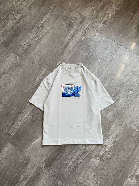 Stitch gym oversize t-shirt 30.875 фото