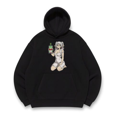 Frieren with liquor v2 oversize hoodie  30.305.1 фото