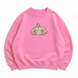 Jack Hanma oversize sweatshirt, Pink, S (warm)