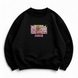 Doflamingo boxed oversize sweatshirt, Black, S (warm)