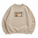 Marin Kitagawa boxed oversize sweatshirt, Beige, S (warm)