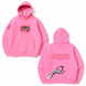 Berserk boxed v2 + kleymo + text eng + behelit oversize hoodie, Pink, S (warm)