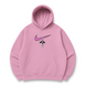 swoosh Spider-Gwen v2 oversize hoodie, light pink, S (not warm)
