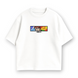 Tanjiro boxed v2 oversize t-shirt, White, XS