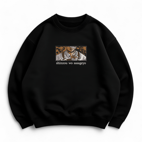 Levi Ackerman boxed text oversize sweatshirt 30.647.1 фото