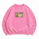 Marin Kitagawa boxed oversize sweatshirt, Pink, S (warm)